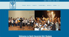 Desktop Screenshot of bethhaverim.org